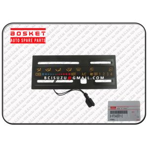 Isuzu Auto Parts 8970483312 Cont Illumination Plate Asm For Isuzu NKR55 4JB1