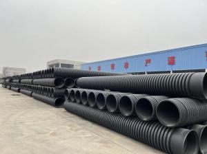 Cheap GKBM Greenpy SN2 SN4 HDPE PE Double Wall Corrugated Pipe DN200-DN500 for sale