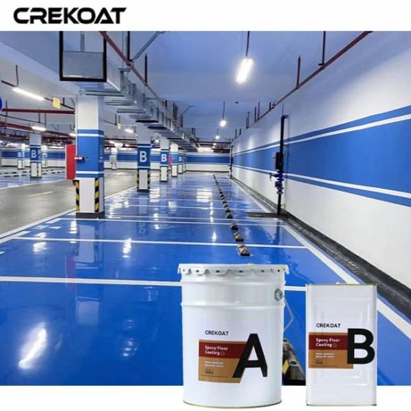 Quality Concrete Surface Industrial Epoxy Floor Coating For Parking Garages And Airports wholesale
