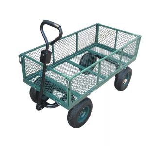 Portable Steel 4 Wheel Beach Wagon Easy to Maneuver Stable Operation