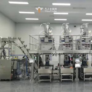 Multifunction Premade Pouch Packaging Machines 300BPM High-Speed Multihead