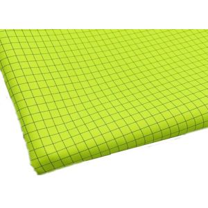 100% Polyester Waterproof Cloth Material Oil Repellent 300D Fluorescent Yellow
