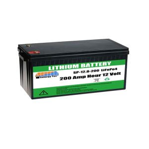 12.8V Lithium Phosphate Battery 12V 200Ah Lithium Battery Unrivaled Stability