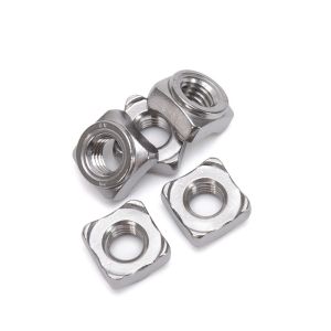 ISO Standard Class 8 10 Steel Oiled Din 928 Square Projection Welding Weld Nuts