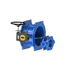 Flange Connection Double Eccentric Butterfly Valve Durable Versatile For