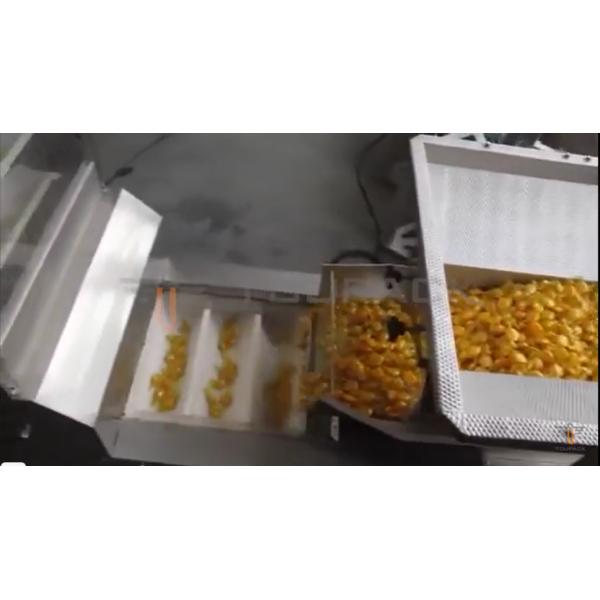 PLC Control 100bags/Min Snack Food Packaging Machine , Popcorn Packaging Machine