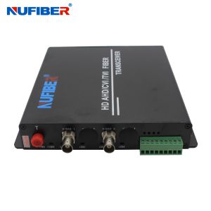 NF-2V-T/R-F20-1080P 20km 5VDC Fiber Video Converter 2BNC Simple Installation HD