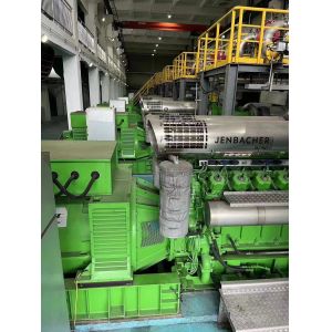Used Jenbacher Gas Generator With 6 Series 4 Series And 3 Series 1000 Kw To