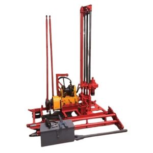 150m Portable Hydraulic Core Drilling Rig Machine With 10.6KW 15HP Changchai