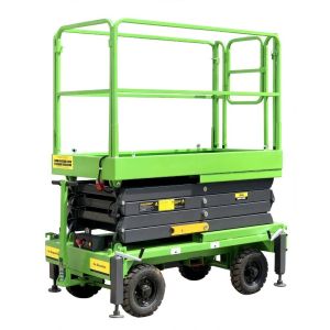 9m Hydraulic Scissor Lift With Motorized Device Electric Lifting Table 450kg