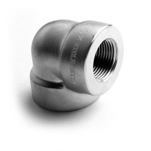 Stainless Steel Elbow 4'' SCH40 Ss 304 Ss316 Female Threaded 90 Degree Elbow