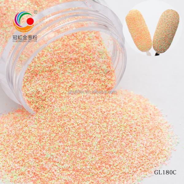Ultra Fine Polyester Hexagonal Multicolor Glitter Powder Mix Sugar Color Outdoor Christmas Decoration