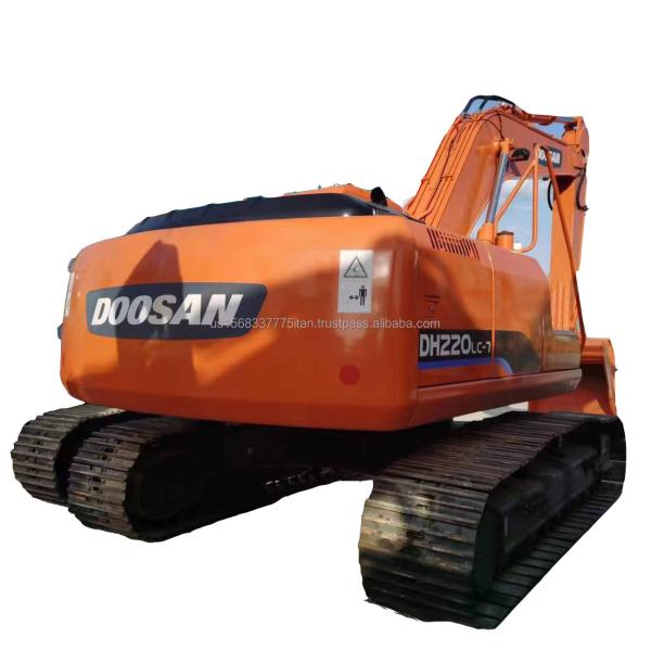 DOOSAN DH220 Excavator with Excellent Performance and in Hydraulic Construction