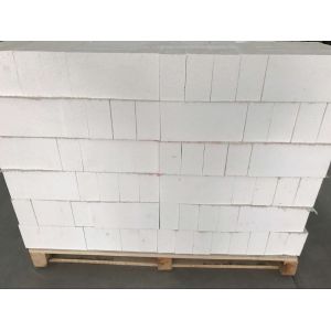 China 93% Baddeleyite Corundum Brick Corrosion Resistance With 93% ZrO2 on sale