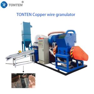 China Copper Granulator Scrap Copper Wire Recycling Machine Copper Rice Plant on sale