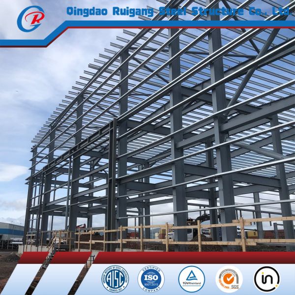 Prefabricated Frame Metal Heavy Duty Multi Storey High Rise Steel Structure