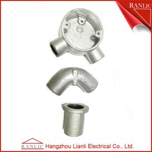 Waterproof Malleable Two Way Junction Box Electrical Terminal Box , 3/4-2 Inch