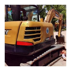 Cheap 2021 Original Hydraulic Pump Mini 6 Ton Used Sany SY60 Excavator with Blade for sale