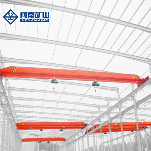 Quality Lifting Equipment Industrial Single Beam Overhead Crane With Electric Hoist wholesale