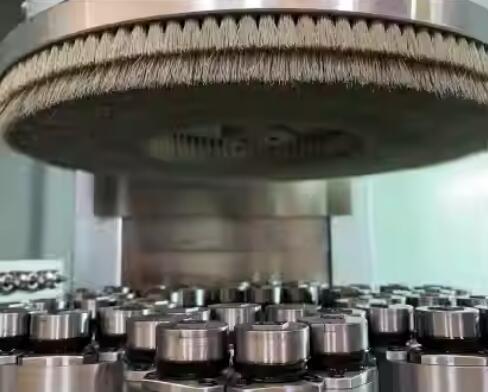 300mm Hard Alloy CBN Tool Edge Passivation Diamond Bristle Disc Brush