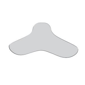 Cheap Adhesive Soft Glued Mounted Gel Nose Pad Removed Without Residue For CPAP Mask for sale