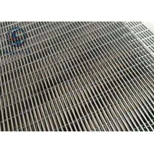 Professional V Wedge Wire Mesh Plate / Johnson Screen Mesh 3*4.6 Mm Support Rod