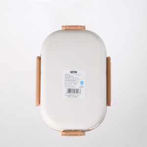 Office Worker Student Microwave Plastic Lunch Boxes With Cutlery