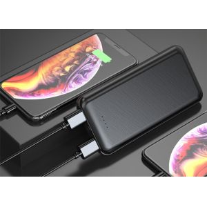 Ultra Slim Portable Charger 10000mAh, Dual Outputs And USB C Power Bank for