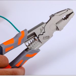 AWG 8 AWG 10 Combination Pliers Labor Saving Wire Stripper Crimper Pliers