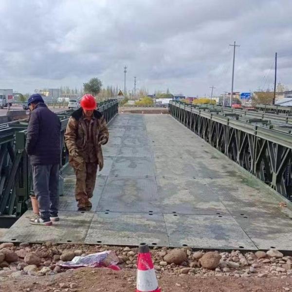 Quality Long Life Durable Prefabricated Bailey Bridge Standard Galvanized Coating wholesale