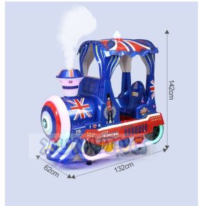 Train Coin Operated Ride On Kiddie Amusement Rides Arcade Machine
