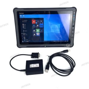 F110 tablet with For Judit Incado Box Jungheinrich 4 Forklift Diagnostic Tool with 4.37 Software Parts Catalog Judit ET EN Diagnostic Tools