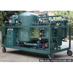 Demulsify Turbine Vacuum System , Low Noise 50Hz Turbine Oil Purification