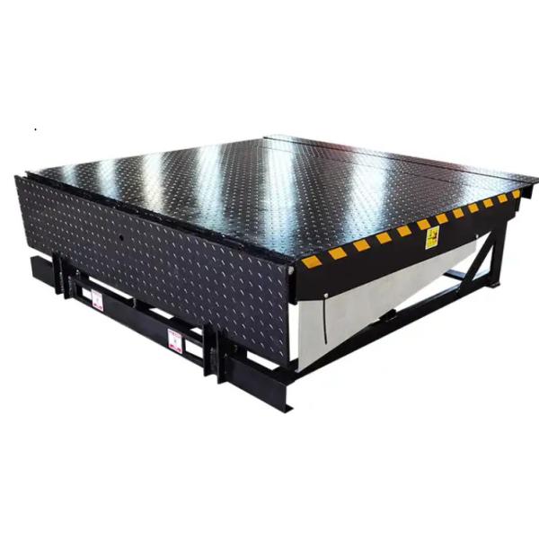 Customizable Deck Height Electric Dock Door Levelers Workshop Automatic Dock