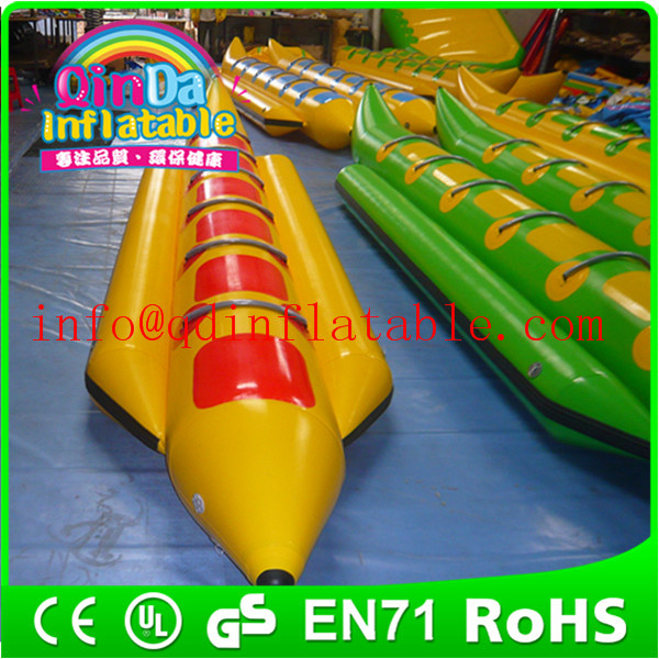 Quality Exciting Inflatable Water Boat Single Lane Inflatable Banana Boat For Adult wholesale