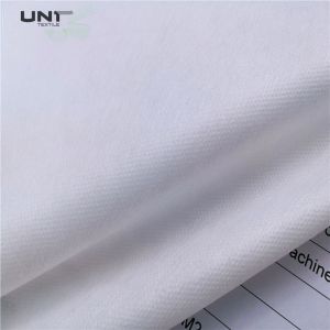 18-120gsm Thermal Bonded Chemical Interlining For Embroidery Backing