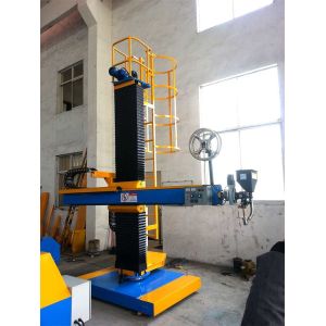 High Effective Column And Boom Manipulator With Two Welding Head On The Boom