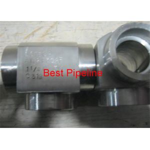 Cheap Stainless Steel Forged Pipe Fittings 12&quot;SCH120/5&quot;SCH160 ASTM A182 GR. F91 MSS SP-97 +TRÓJNIKI +STALOWE for sale