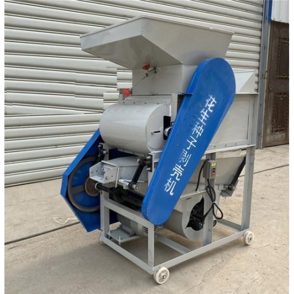 Quality 220V Peanut Peeling Machine , Tea Seeds Almond Shelling Machine High Performance wholesale