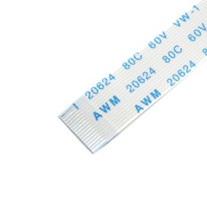 16 Pin 20628 FFC FPC Cable AWM 0.5 Pitch For Pcb Connection lvds display