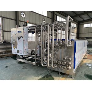 China Highly Efficient Sterilization New Yogurt Uht Sterilizer For Dairy Production Equipment Automation Control With PLC on sale China Highly Efficient Sterilization New Yogurt Uht Sterilizer For Dairy Production Equipment Automation Control With PLC on sale