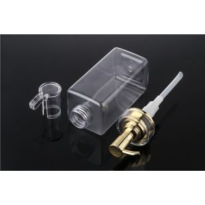 Luxury 300ml 400ml 500ml Hotel Empty Conditioner Packaging16oz Men Clear Lotion