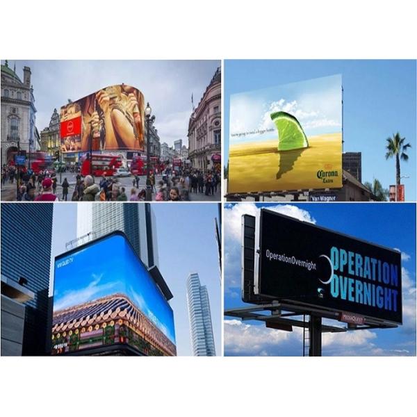 Quality RGB 3 In 1 Full Color Led Display Board , Full Color Led Signs 5000cd/m² Brightness wholesale