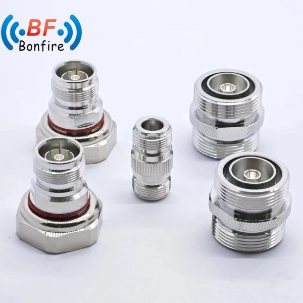 RF Coaxial Cable Connector RF Adapter with 4.3-10 Mini DIN Plug Waterproof Rate