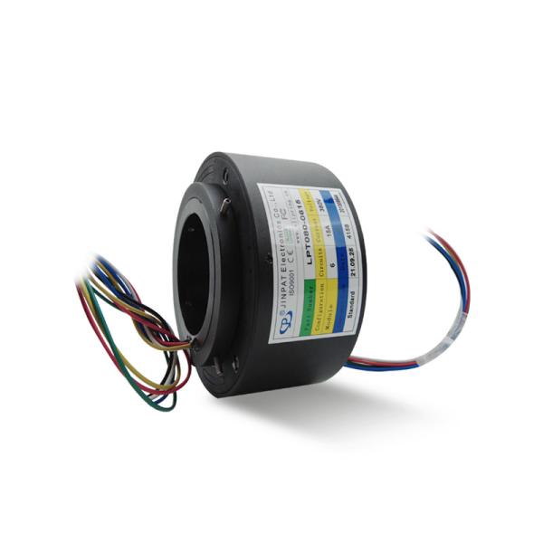 Quality Through Bore Slip Ring ID 80mm of 6 Circuits 5A with 1mΩ Min wholesale