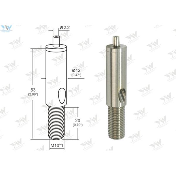 Quality Cable Side Exiting Adjustable Cross Cable Grippers With M 10 External Thread wholesale