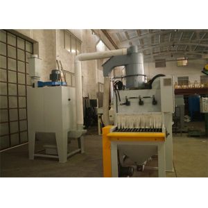 Rubber Belt Abrasive Blasting Machine , Industrial Media Blaster With Separator