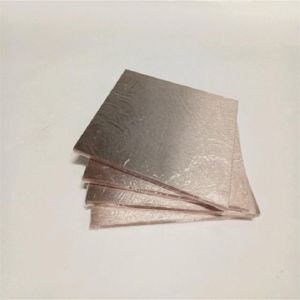 W85 W75 Machined Tungsten Copper Alloy 80/20 WCu Alloy Tungsten Copper Sheet