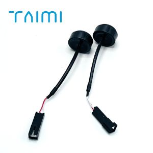 Cheap Water metering application Ultrasonic Transducer 1Mhz Flow sensor+custom made connector for sale