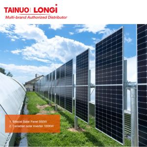 540W 545W 550W 555W 560W Longi Solar Panel for 21.7% and Anodized Aluminium